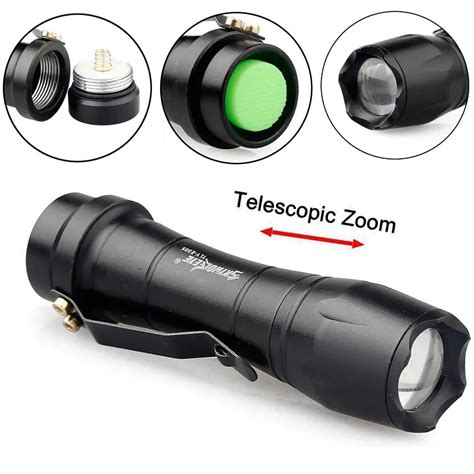 Skywolfeye Mini Penlight 2000lm Xp E Q5 Led Waterproof Flashlight