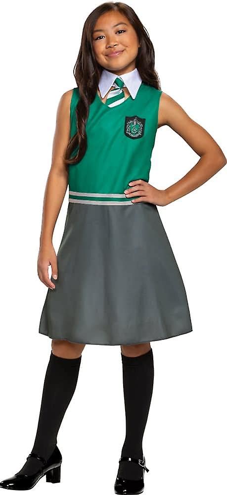 Slytherin Girls Teen Harry Potter Hogwarts House Uniform Costume Skirt
