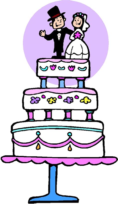 Free Wedding Cake Clipart Images