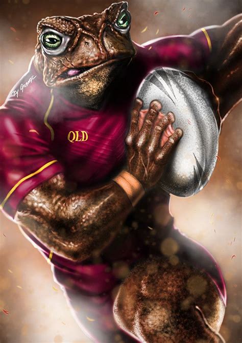 If you have one of your own you'd like to share, send it to us and we'll be happy to include it on our website. The Invulnerable Maroon Cane Toad Print by Grange Wallis ...