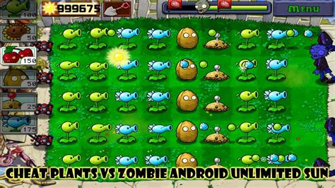 Cheat Plant Vs Zombie Mod Apk Android Unlimited Sun Tanpa Root ~ Namatin