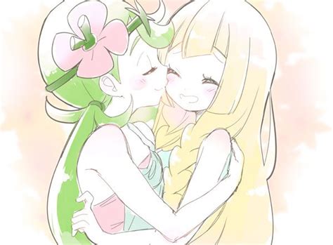 Lillie And Mallow Pokemon And More Drawn By Chorimokki Danbooru