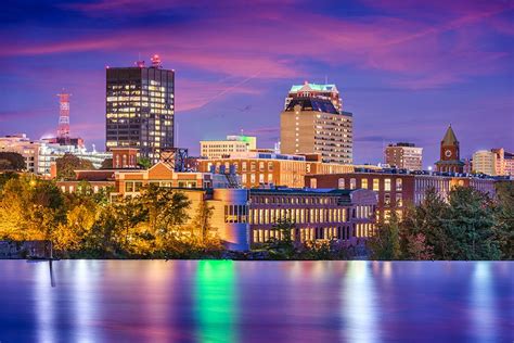 Manchester New Hampshire Skyline Manchester Nh Best Places To Live