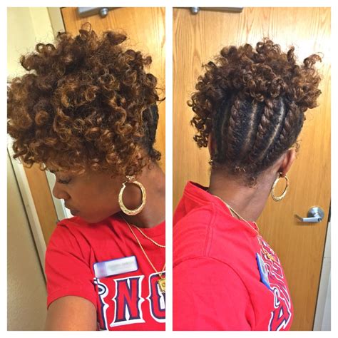 Flat Twist Updo Hairstyles For Black Women Hairstylo