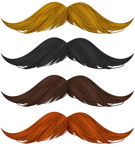 Mustache Clipart Yellow Mustache Yellow Transparent Free For Download