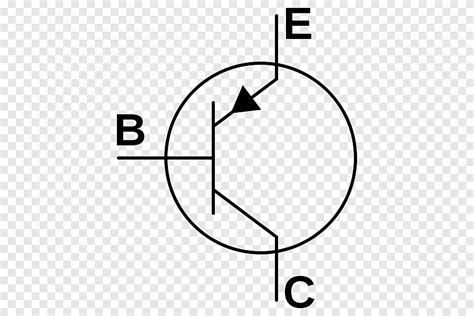 Bipolar Junction Transistor Electronic Symbol Npn Electronic Circuit