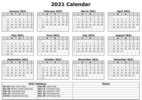 Print Pocket 2021 Calendar Free Template Calendar Design