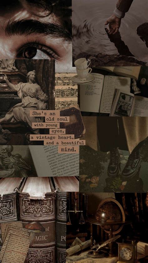 Awesome Dark Academia Dark Academia Wallpaper Aesthetic Collage