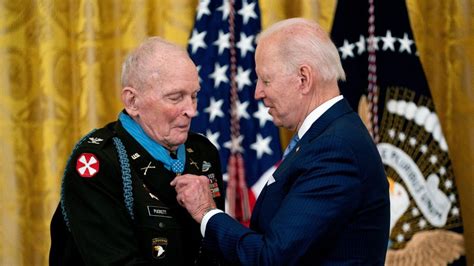 Biden Awards 94 Year Old Korean War Vet With Medal Of Honor Wsoc Tv