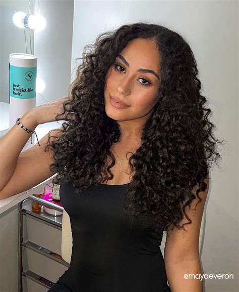 Curly Clip In Extensions 1 Jet Black 3a Curls