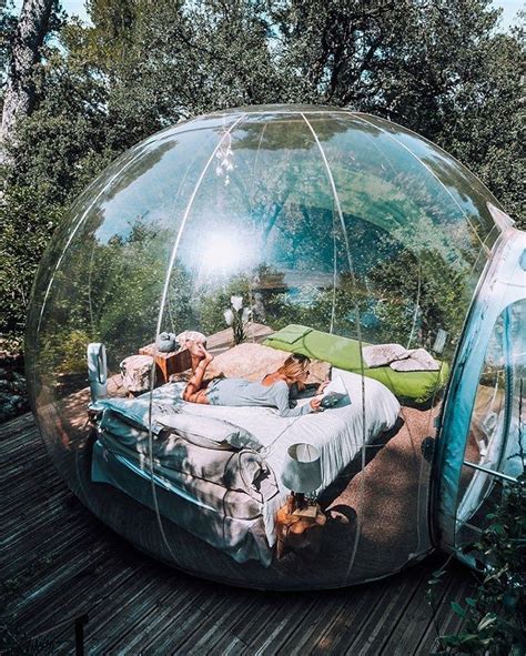 Stargazing Tent Inflatable Bubble Dome With Private Room Etsy In 2021