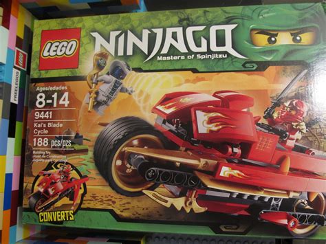 Lego 9441 Ninjago Kais Blade Cycle Vehicle W Kendo Kai