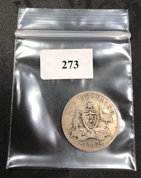 Lot World Silver Australia 1912 Shilling