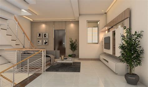 Desain ruang tamu sederhana tapi elegan; Ruang Tamu Lt.2 - Kebon Jeruk, Jakarta | InteriorDesign.id