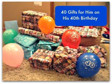 Putting candles on your cake is something people grow out of. 40 Gifts for Him on his 40th Birthday | Best 40th birthday ...