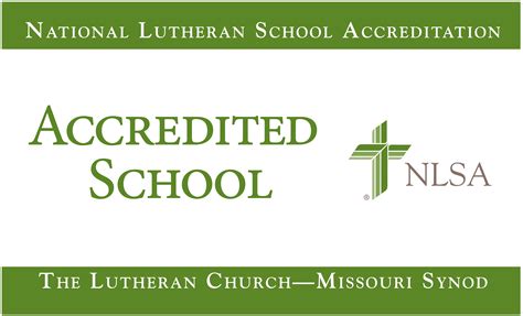 Nlsa Accredited School Banners Luthed