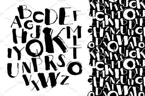 Brush Grungy Grotesque Fontpattern Sans Serif Fonts Creative Market