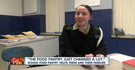 School Food Pantry Helps Teens And Families