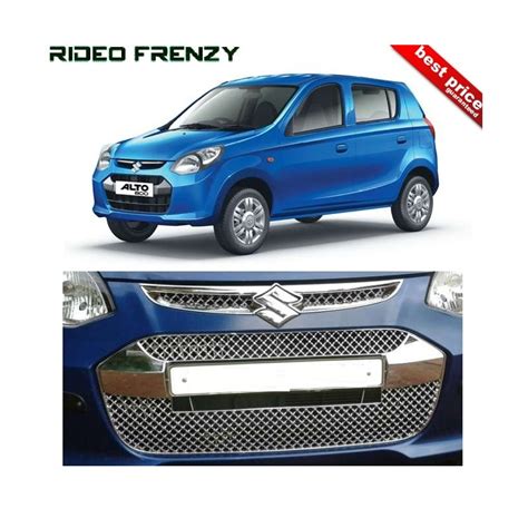 The front and rear bumpers are redesigned and look better. Buy Full Front Maruti Alto 800 Chrome Grill Covers at low ...