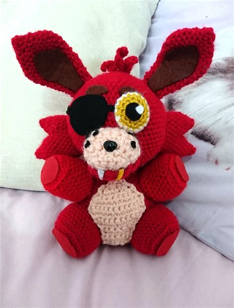 Here Is A Fnaf Foxy Plush I Made Rcrochet