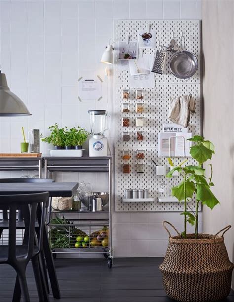 Cocinas ikea, todas las ofertas a tu alcance. Ikea skadis Accesorios Cocina De Casa Pared y organizador ...