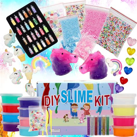 Cheap 24 Pack Crystal Order Slime Kit Slime A Kit Slime Set For Girls