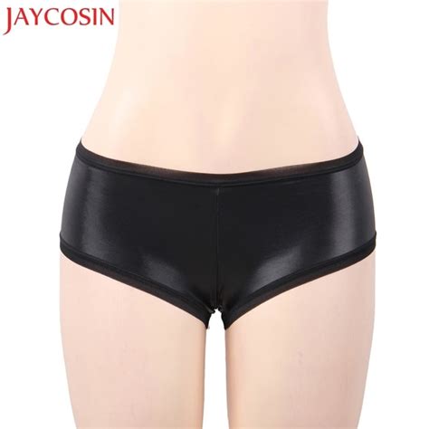 Sexy Women Leather Pants Low Waist Underwear Nightclub Sex Appeal