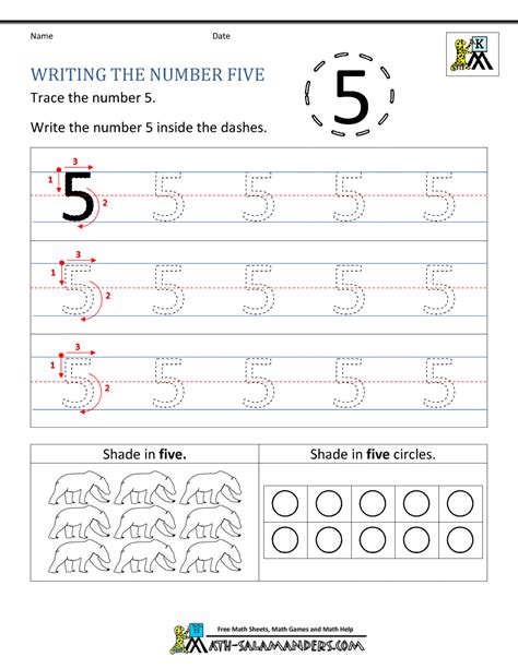 Preschool worksheets printables for preschoolers. Kindergarten Printable Worksheets - Writing Numbers to 10