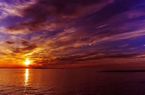 Purple Sunrise by padawancats Photography Scenic