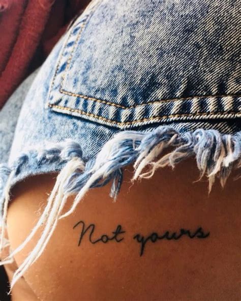 49 Sexy Butt Tattoos That Will Have You Feeling Positively Peachy Butt Tattoo Cute Tattoos