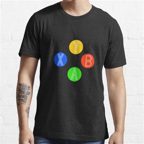 Xbox 360 Xbox One Controller Buttons A B X And Y T Shirt By