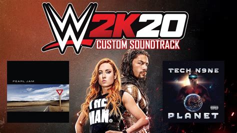 Wwe 2k20 Custom 2k Soundtrack Youtube