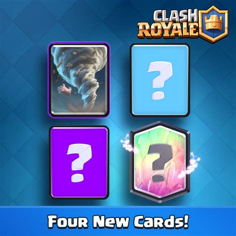 Clash Royale On Twitter Sneak Peek 2 Four New Cards Tornado