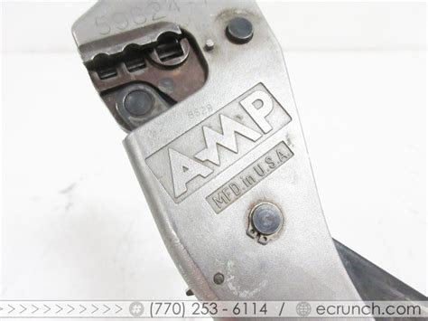 Amp 59824 1 L Hand Crimp Tool ~ 59824 1 L Parts Ebay