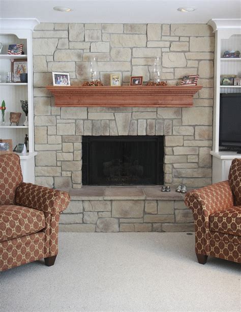 North Star Stone Stone Fireplaces And Stone Exteriors Cobble Stone For