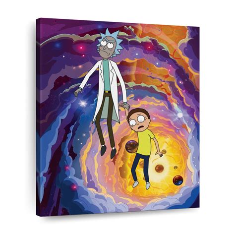 Rick And Morty Painting Ugel01epgobpe