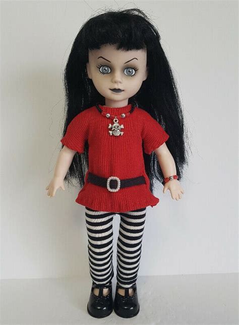 Living Dead Doll Clothes Goth Tunic Leggings And Skull Jewelry Fashion No