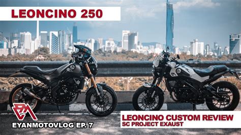 BENELLI LEONCINO I Review Leoncino Custom I EyanMotoVlog Ep YouTube