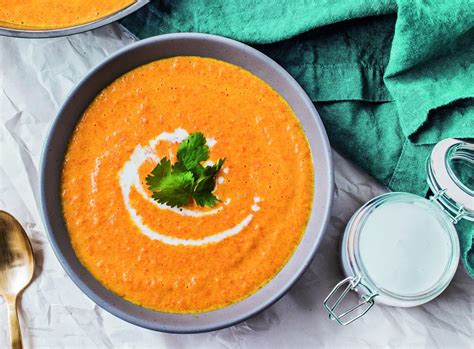 Roasted Carrot Curried Soup Vegan Carrot Curry Vegan Carrot Recipe