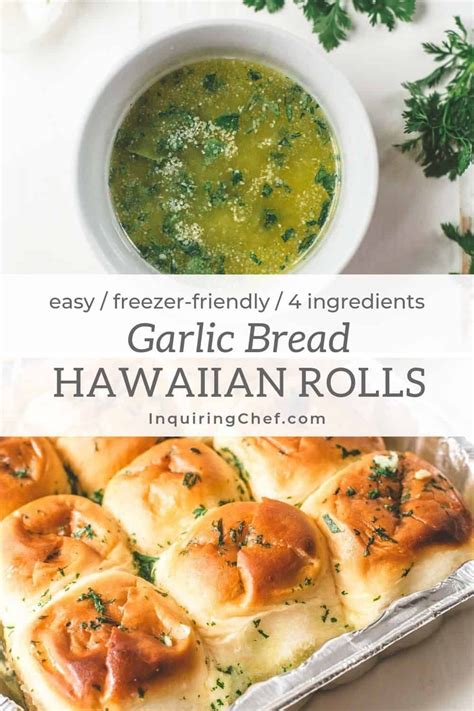 hawaiian rolls with garlic butter artofit