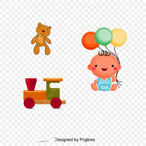 Baby Products Clipart Png Images Simple Cartoon Baby Products Pattern