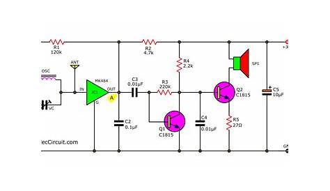 Basic Earphone Electrical Circuit Diagram