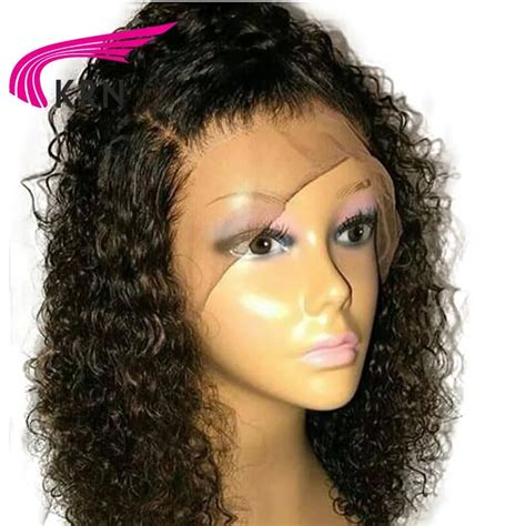 Krn Pre Plucked Lace Front Human Hair Wigs With Baby Hair Density Glueless Brazilian Remy
