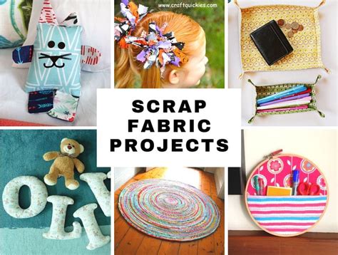 Scrap Fabric Projects 50 Brilliant Ways To Use Up Fabric Leftovers ⋆