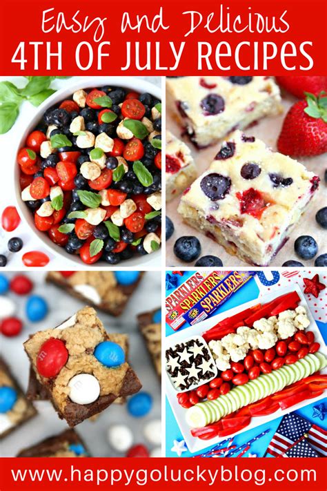 Incredible Fourth Of July Appetizers And Desserts Ideas Independence