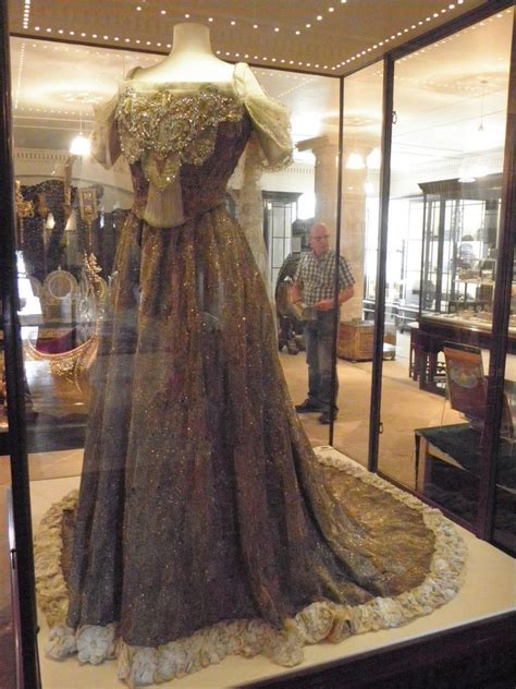 Kedleston Hall Peacock Dress Worn By Lady Curzon At The