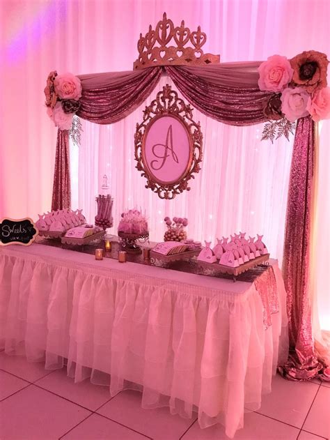 Pin By Creations By Martha On Royal Quinceañera Princess Belle Party