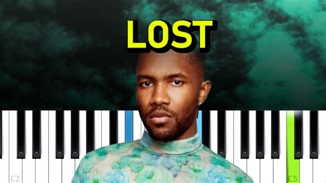 Frank Ocean Lost Piano Tutorial Youtube