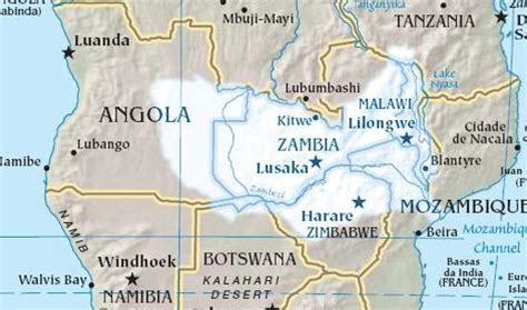 From mapcarta, the open map. Maps: Africa Map Zambezi River