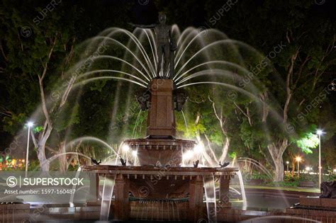 Archibald Fountain Hyde Park Sydney New South Wales Australia Well Places Of Interest